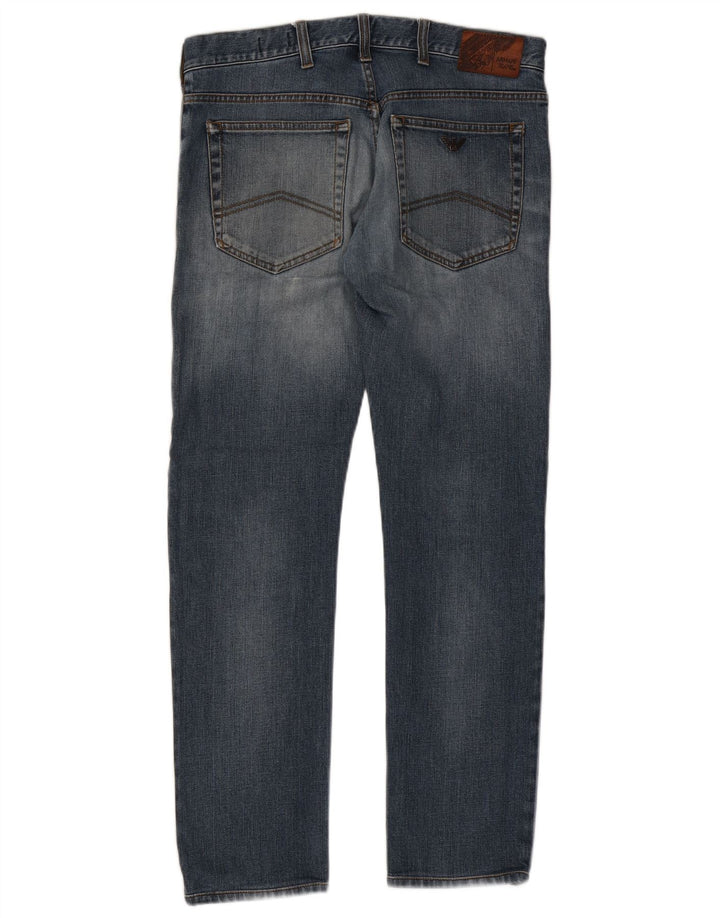 Armani Dame Slim Jeans W32 L29 Blå