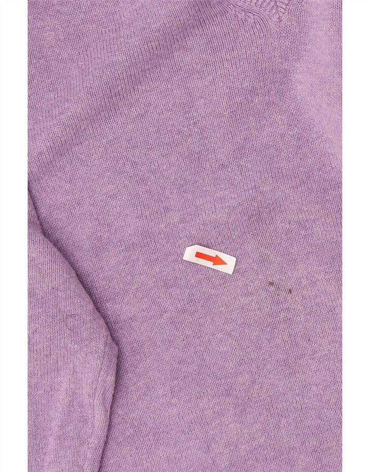 Marks & Spencer Herre V-hals sweater Stor lilla bomuld