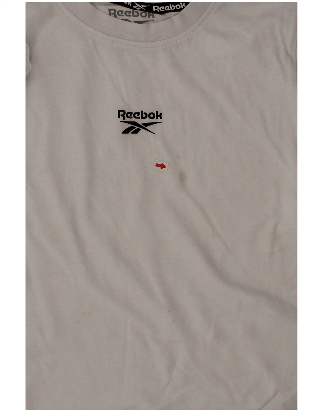 Reebok Boys Grafisk T-Shirt Top 6-7 År Hvid Bomuld