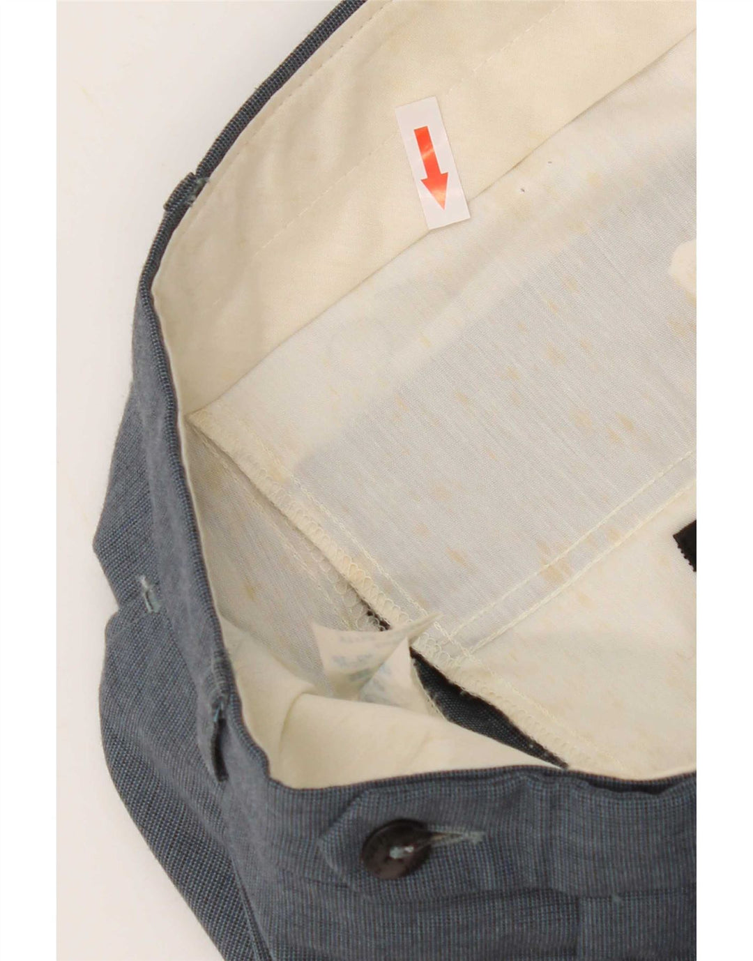 Farah Herre Pegged Suit Bukser W32 L29 Blå Polyester