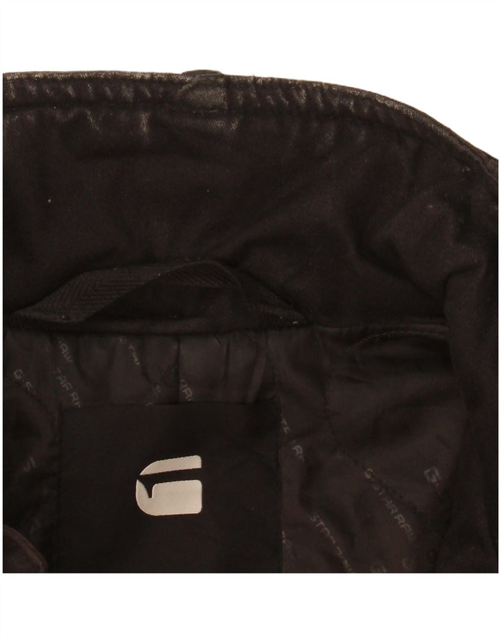 G-Star Herre Overfrakke UK 38 Medium Sort Polyester