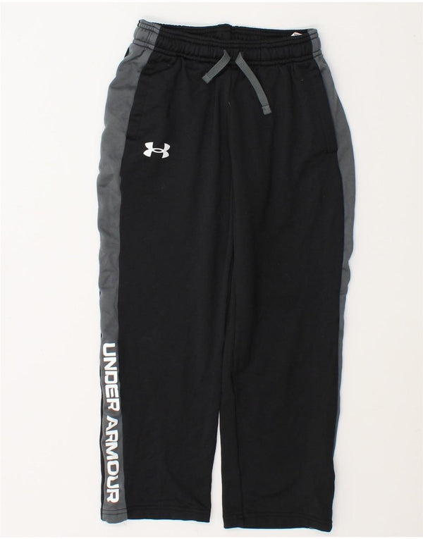 Under Armour Boys træningsbukser 7-8 år Small Black Colourblock