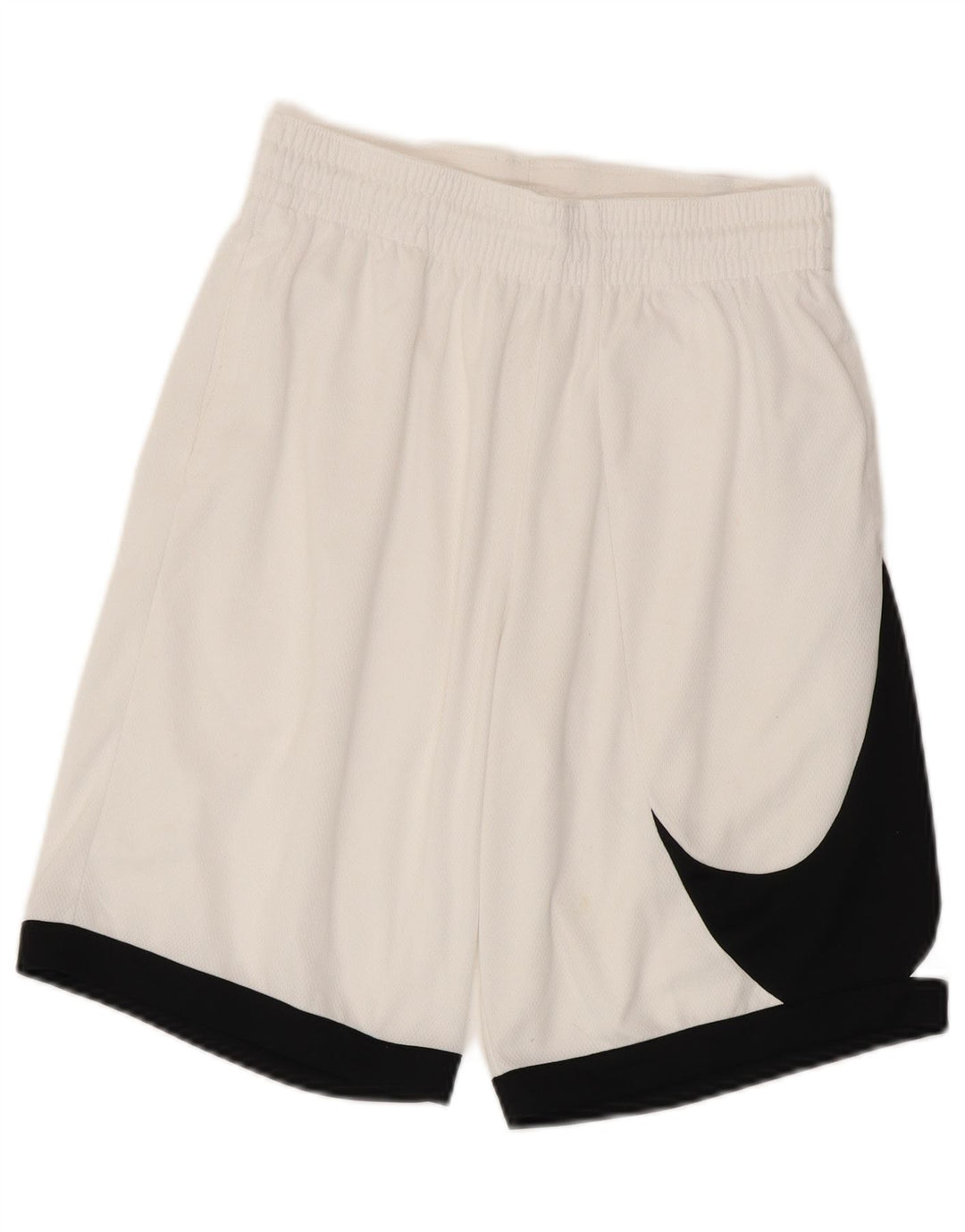 Nike Herre Dri Fit Sportshorts Små hvide Colourblock Polyester