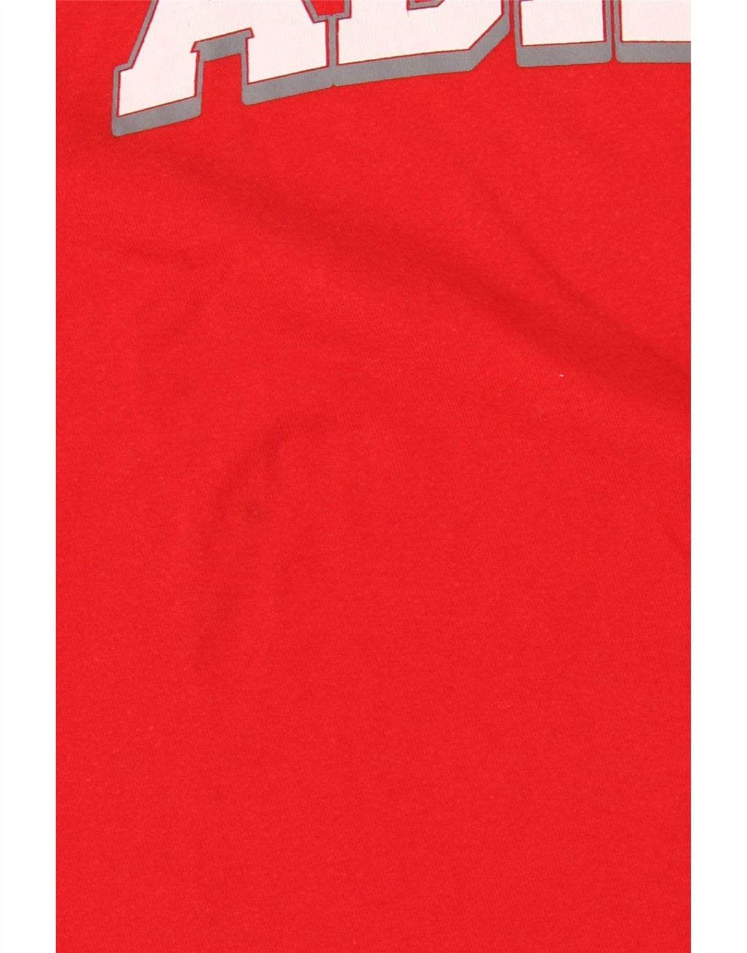 Adidas Herre grafisk T-shirt Top Medium Rød Bomuld