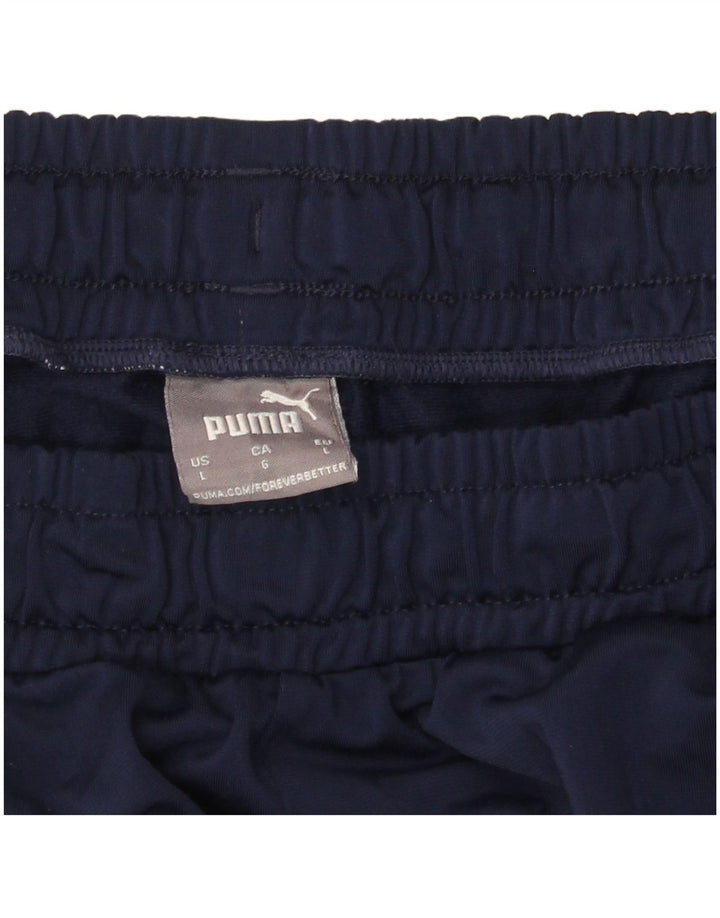 PUMA Træningsdragt bukser til mænd Joggers Large Navy Blue