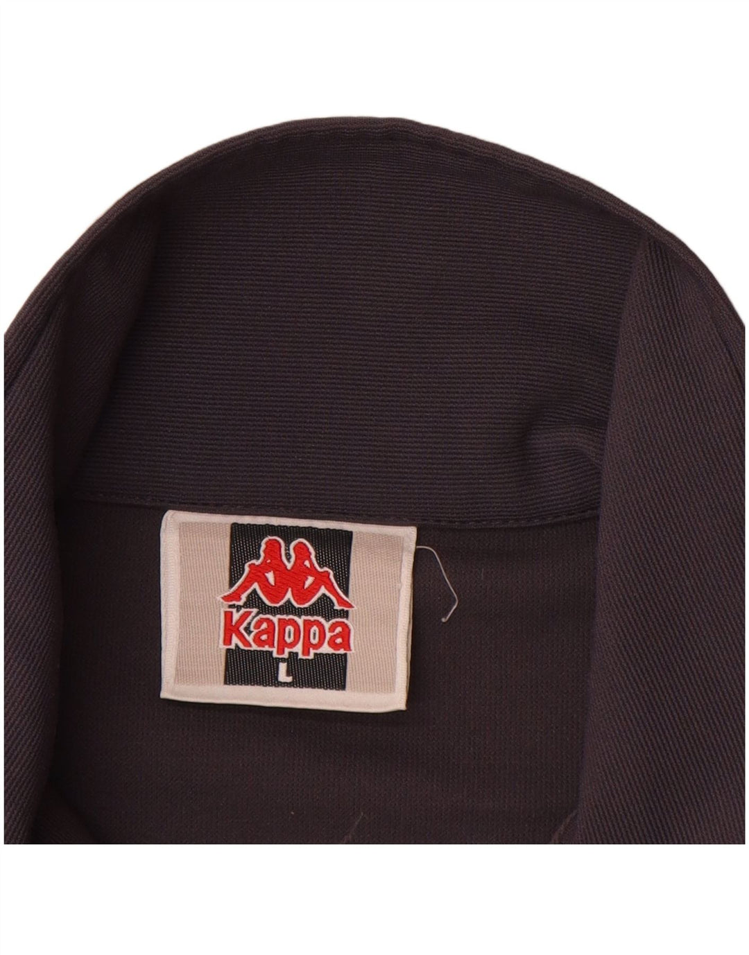 KAPPA Træningsdragt til mænd, topjakke, stor grå polyester