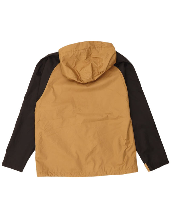 The North Face Herre Hooded Windbreaker Jacket UK 40 Large Beige Colourblock