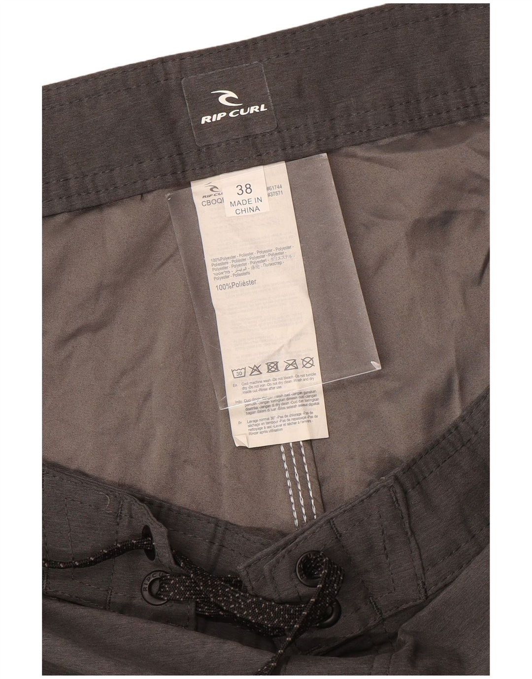 Rip Curl Badeshorts til mænd XL Grå polyester