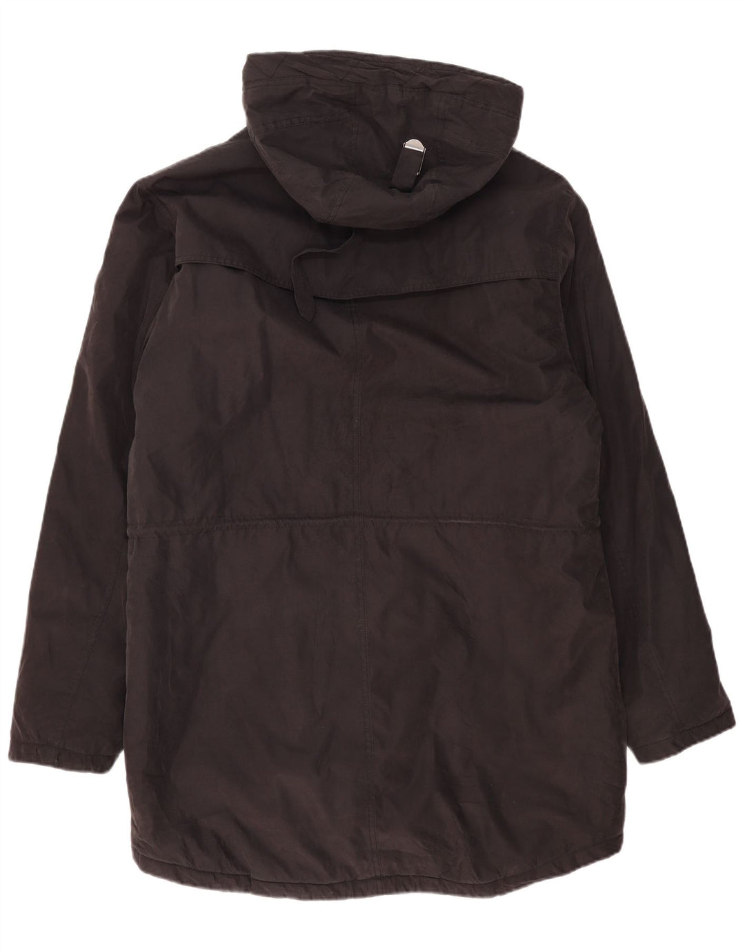 Bruno Banani Herre Hooded Parka Jacket UK 42 XL Sort Polyamid
