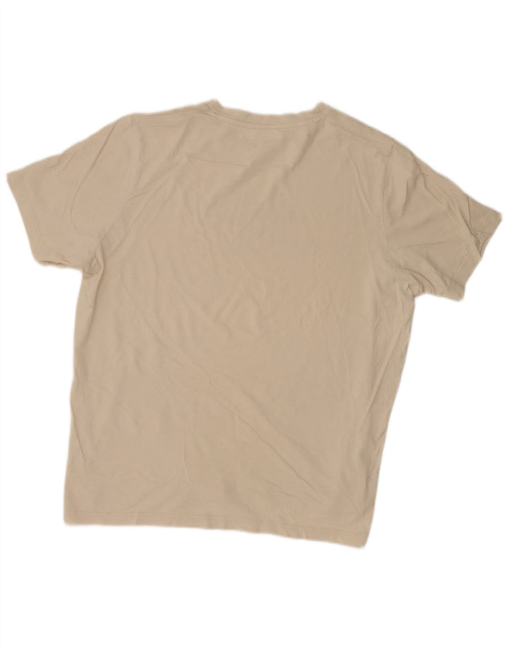 Puma Herre Grafisk T-Shirt Top XL Beige