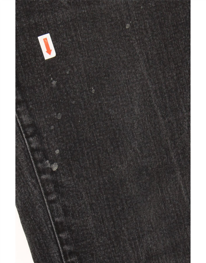 TRUSSARDI Lige jeans til kvinder W28 L32 Grå bomuld