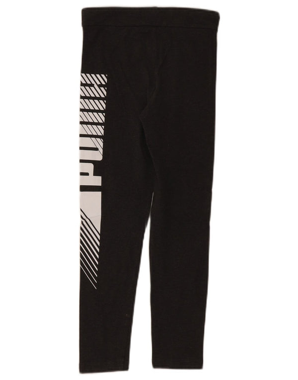 Puma piger grafiske leggings 9-10 år grå