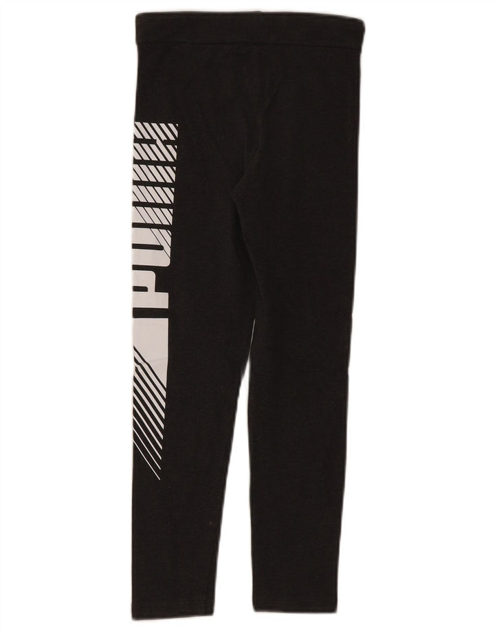 Puma piger grafiske leggings 9-10 år grå