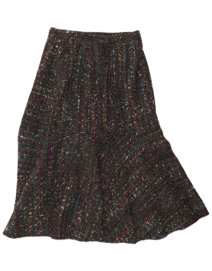 Vintage kvinders 2-delt nederdelsæt EU 40 Medium W28 Grå Flecked
