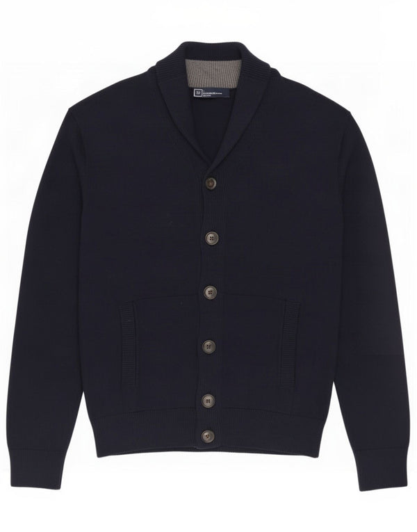 Gap Herre Cardigan Sweater Medium Marineblå Bomuld