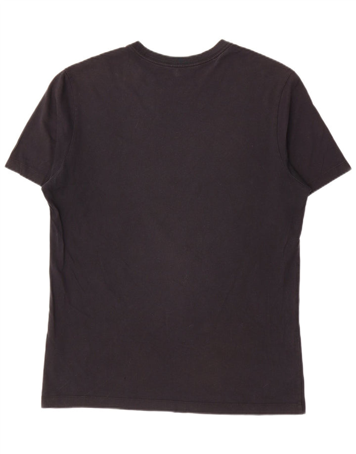 Jordan Herre grafisk T-shirt Top Medium Sort Bomuld