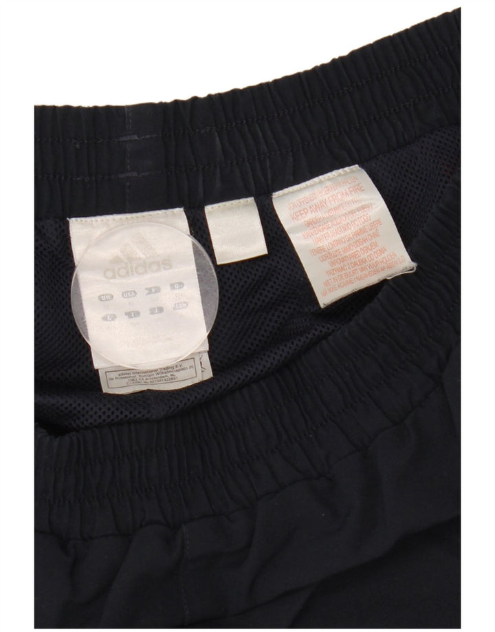 ADIDAS Sportshorts til drenge 15-16 år Navy Blue Colourblock Polyester