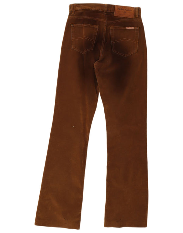 Marlboro Classics Dame Regular Fit Casual Bukser W26 L30 Brun Bomuld