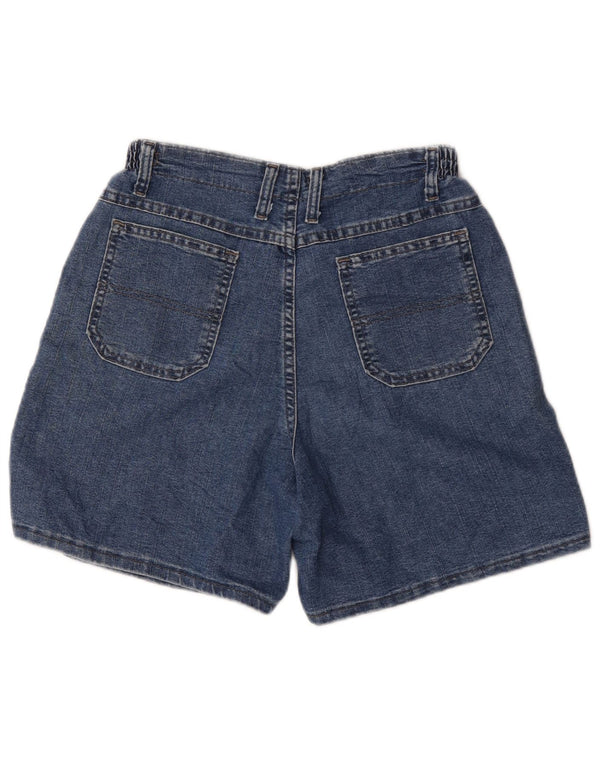 Lee Womens High Waist denimshorts US 10 Large W30 Blue Cotton