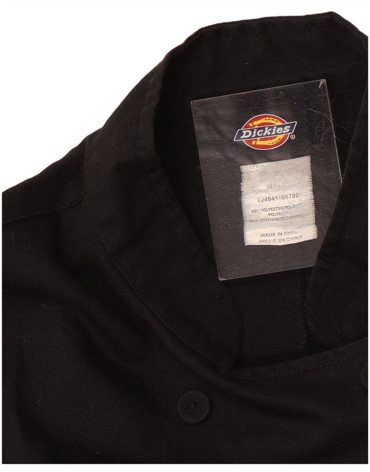Dickies Dame Dobbeltradet Jakke UK 14 Medium Sort Bomuld