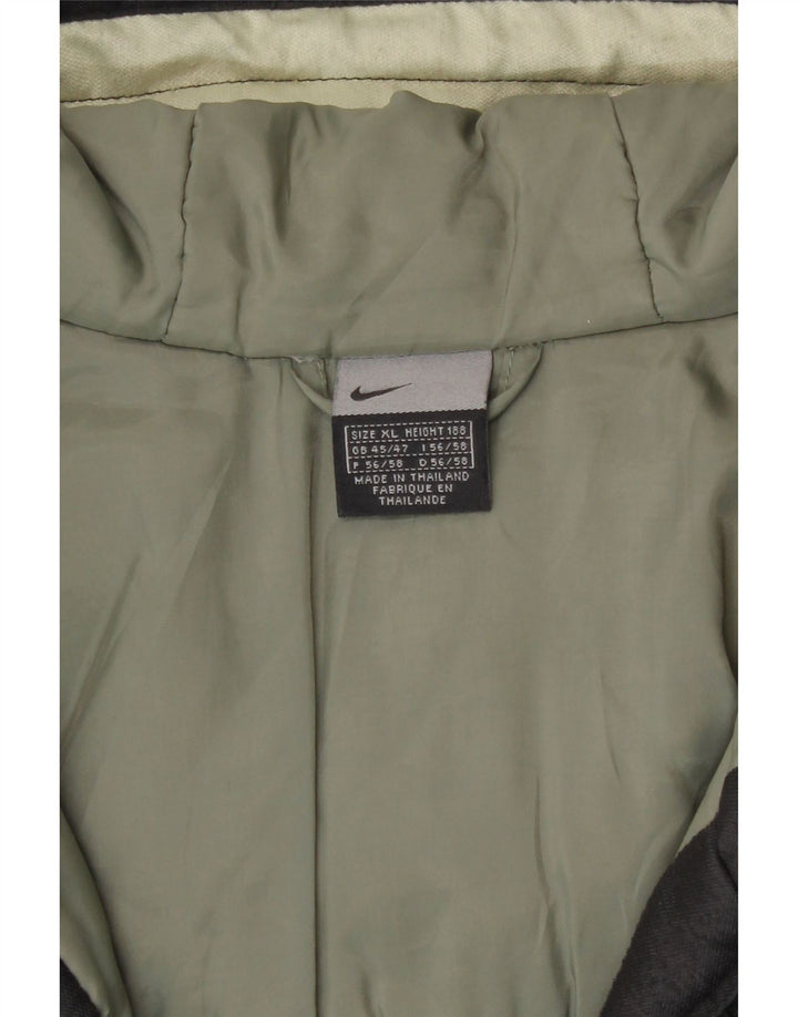 Nike vindjakke med hætte til mænd UK 45/47 XL sort polyester