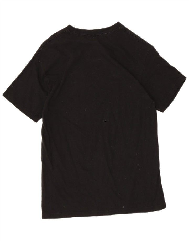 Vans Herre Classic Fit Grafisk T-Shirt Top Lille Sort Bomuld