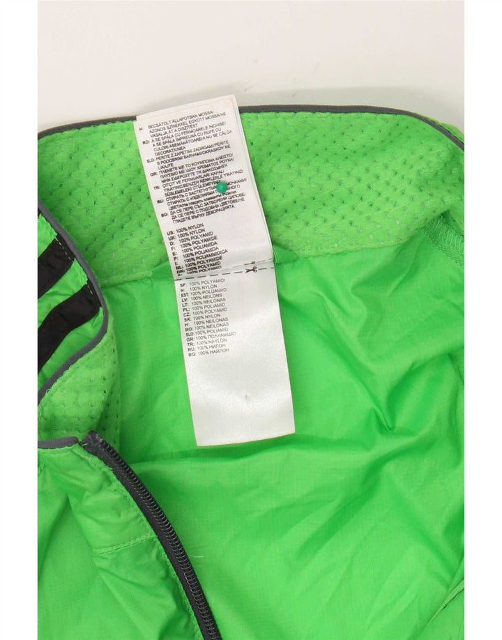 Adidas Regnjakke til mænd UK 40 Stor grøn nylon