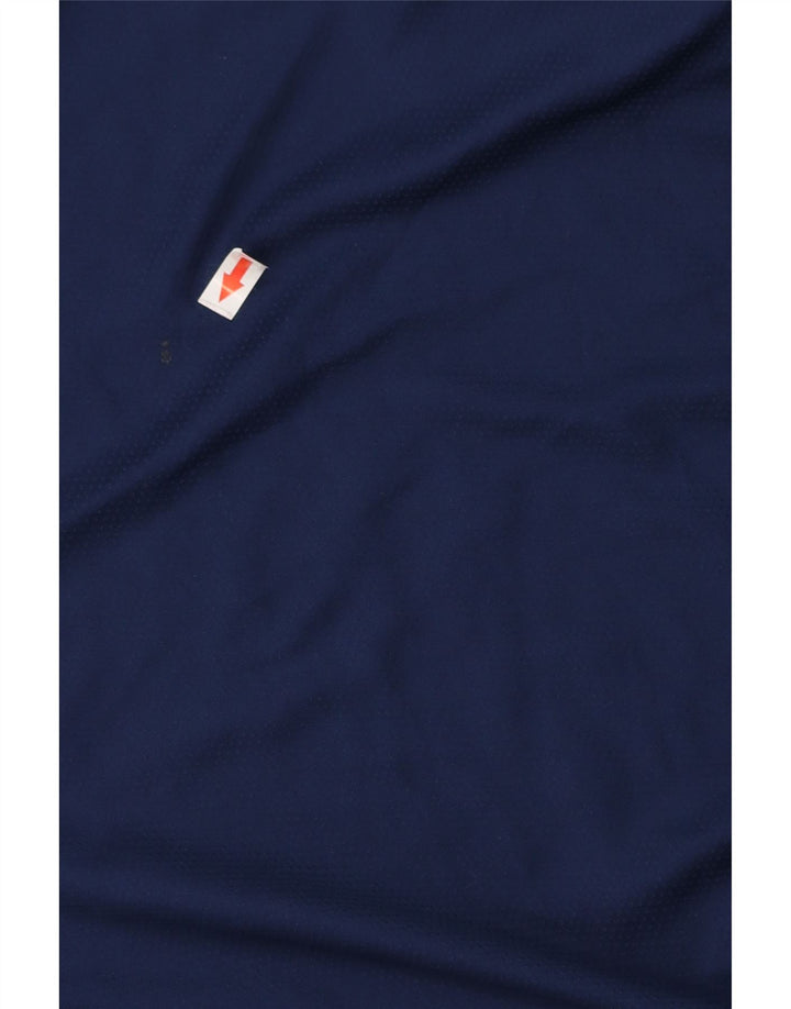 Adidas Herre Aeroready T-Shirt Top XL Navy Blue Polyester