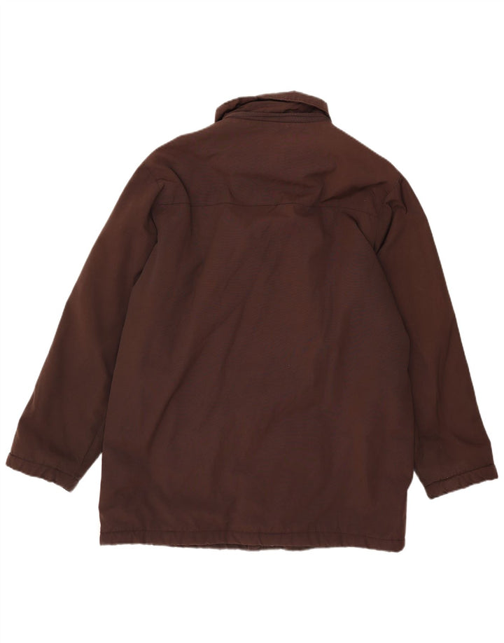 Slam Polstret Herrejakke UK 40 Stor Brun Nylon