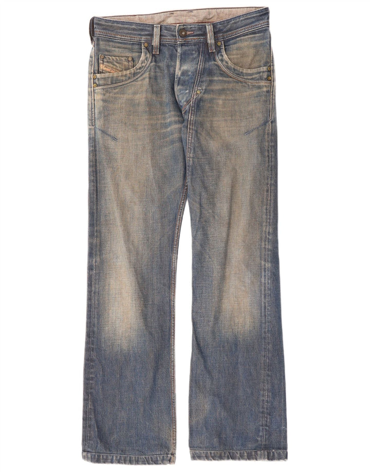 Diesel Herre Bootcut Jeans W29 L30 Blå Bomuld