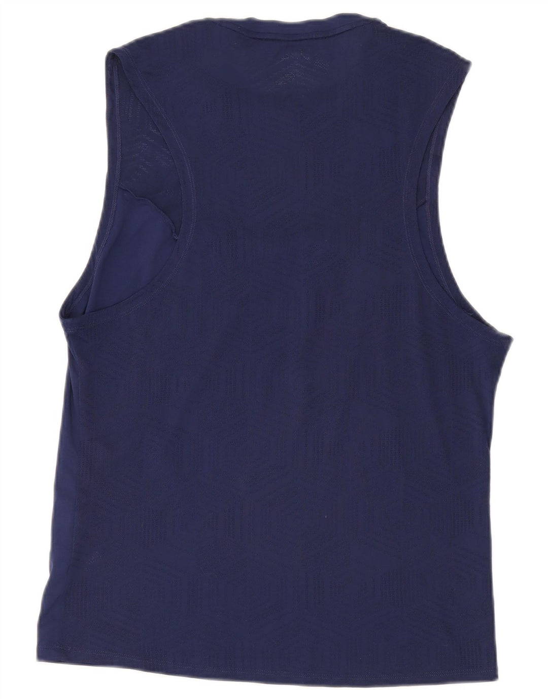 Asics Damevest Top UK 16 Large Navy Blue Polyester