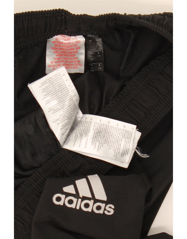 Adidas Drenge Træningsdragt Bukser 15-16 år Sort Polyester