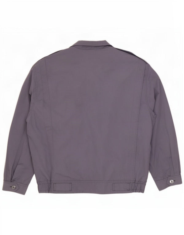 Vintage Herre Utility Jacket IT 54 2XL Blå Polyester