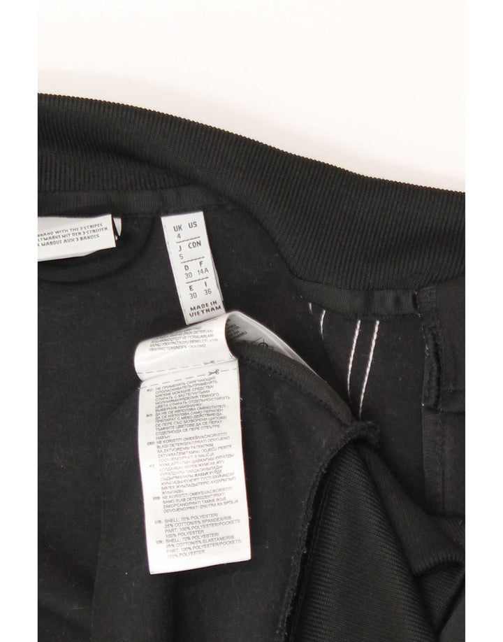Adidas træningsdragt topjakke til kvinder UK 4 XS Sort Polyester