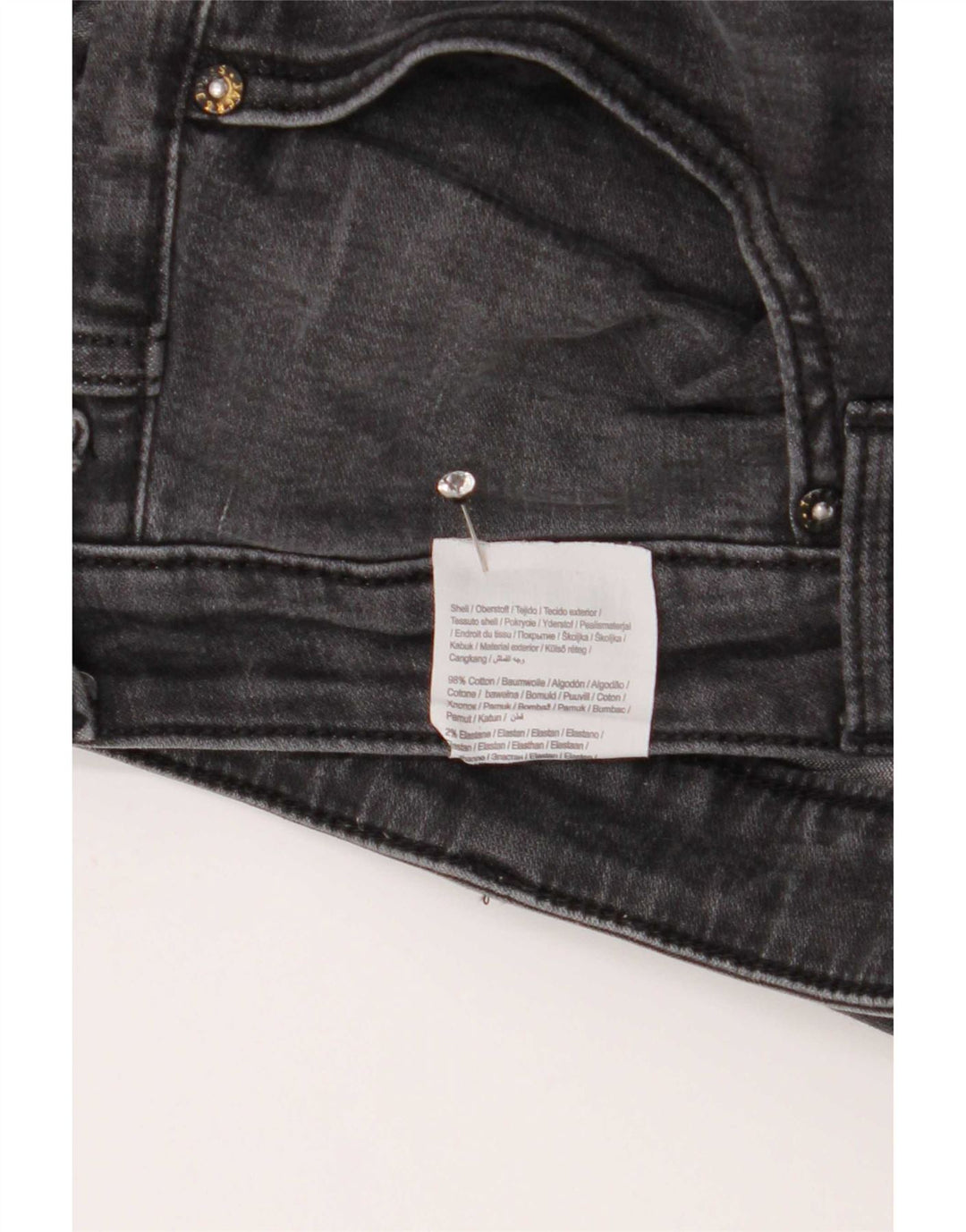 Jack & Jones Herre Slim Jeans W36 L34 Grå Bomuld