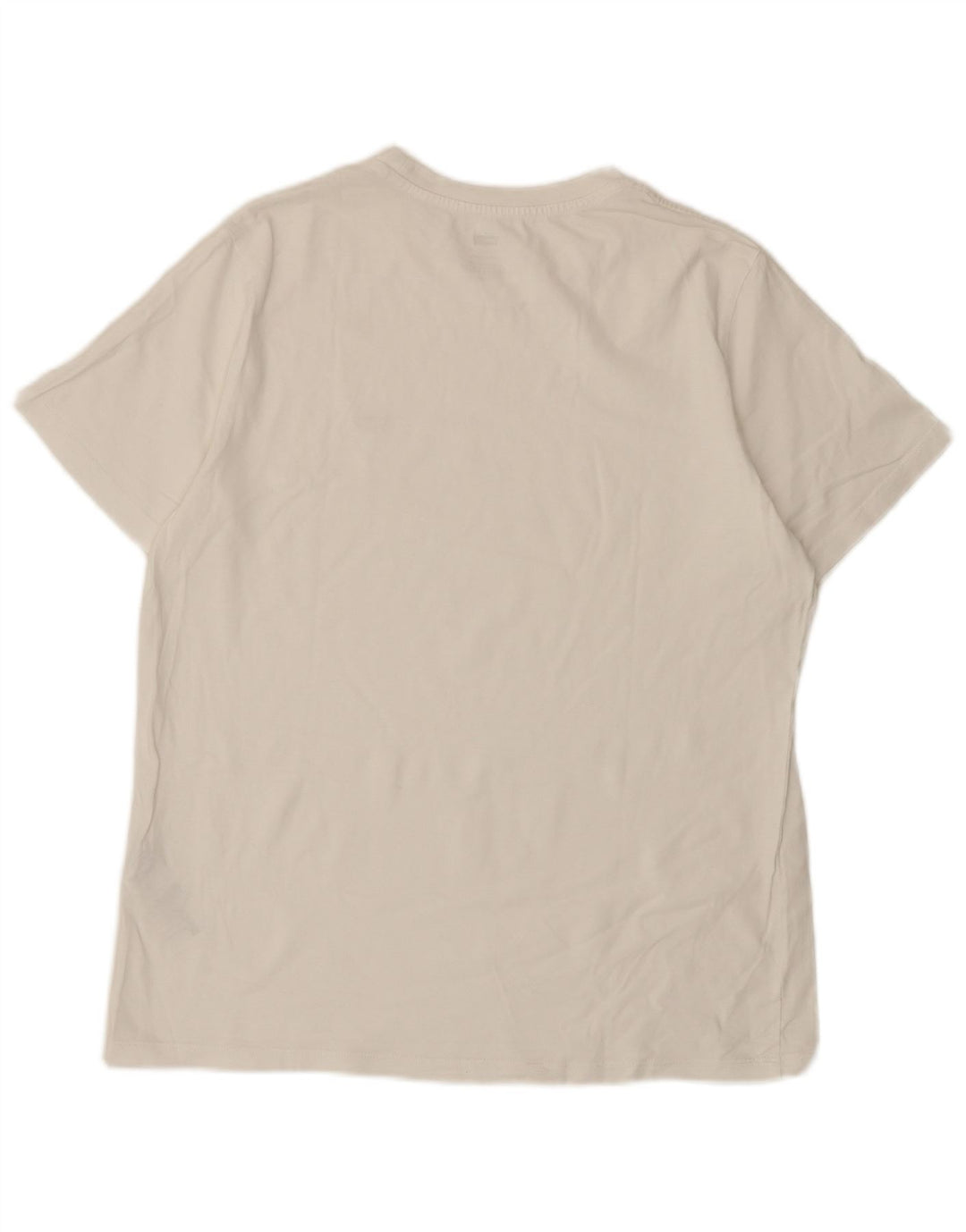 Levi's Herre Standard T-Shirt Top Stor Hvid Bomuld