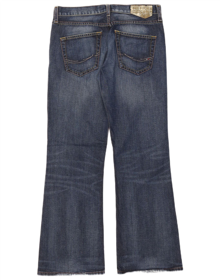 Tommy Hilfiger Dame Bootcut Jeans W29 L30 Blå Bomuld