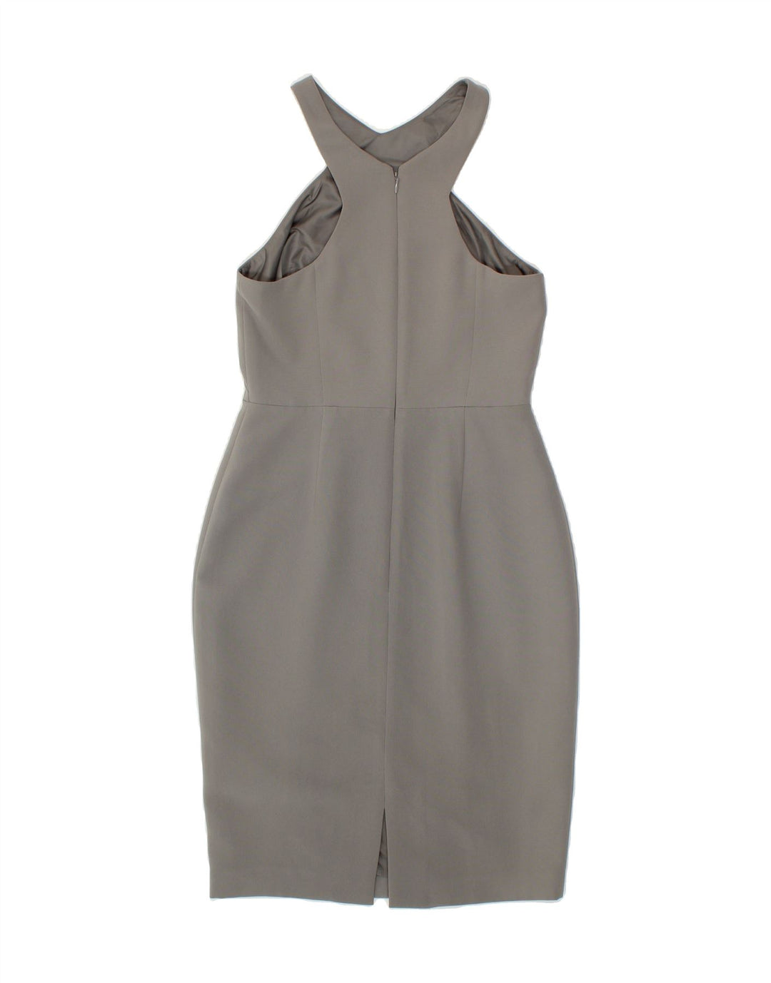 CALVIN KLEIN Womens Bodycon Dress US 2 XS Grey Polyester Vintage Calvin Klein and Second-Hand Calvin Klein from Messina Hembry 