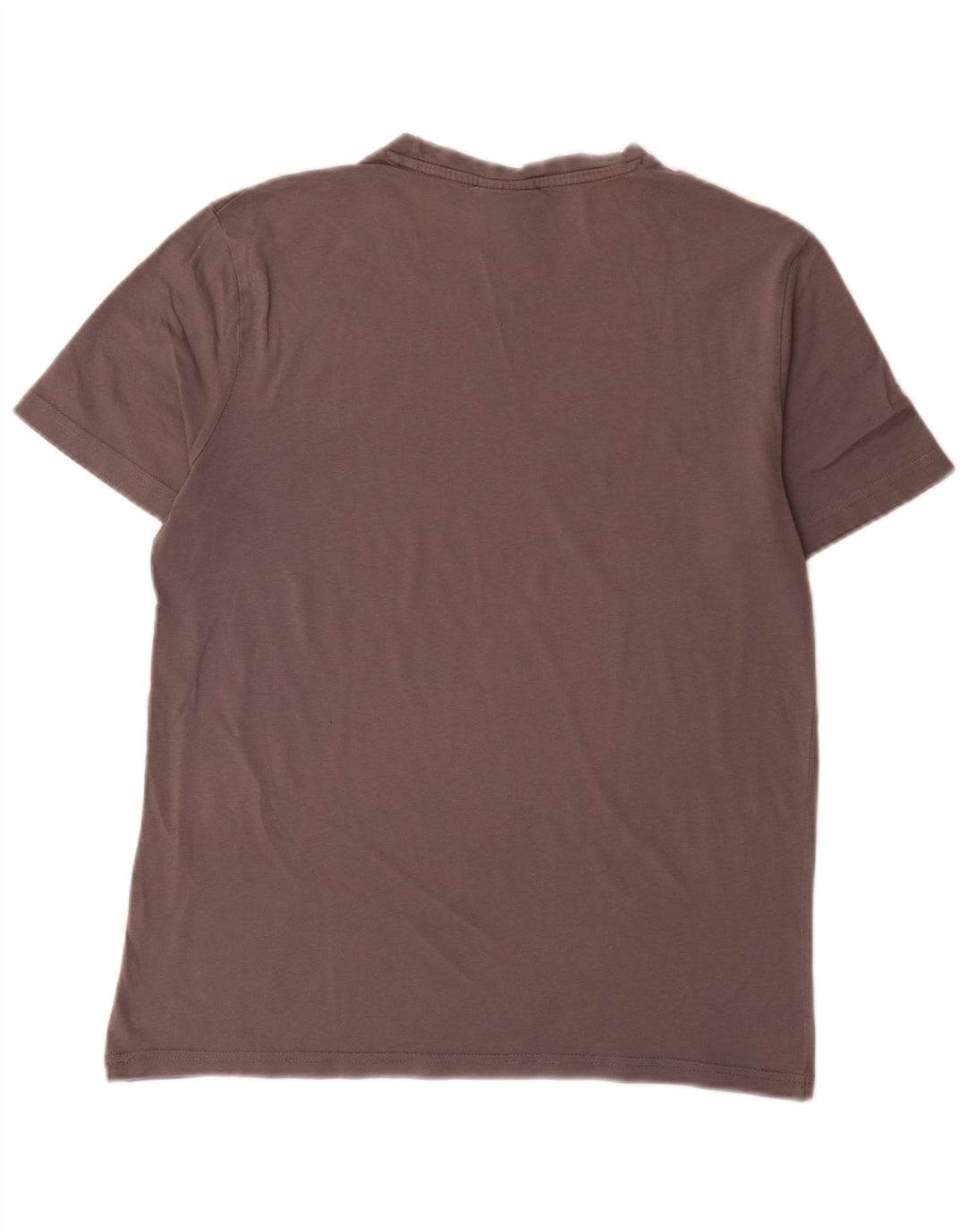 Diadora Herre Grafisk T-Shirt Top Lille Grå Bomuld