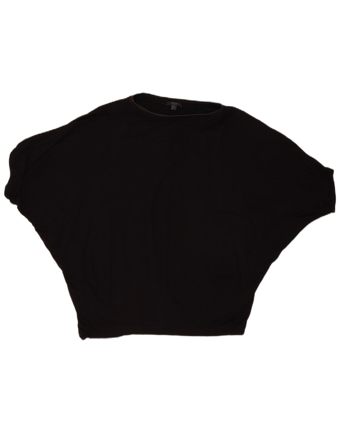 Cos Dame Oversized Bluse Top UK 14 Medium Sort Viscose