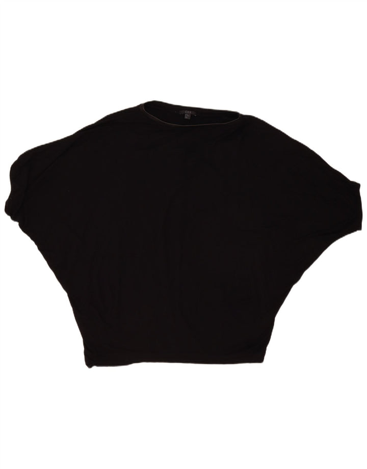 Cos Dame Oversized Bluse Top UK 14 Medium Sort Viscose