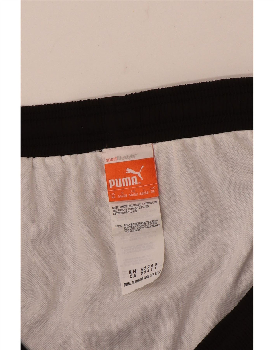 PUMA Badeshorts til mænd XL Sort Colourblock Polyester