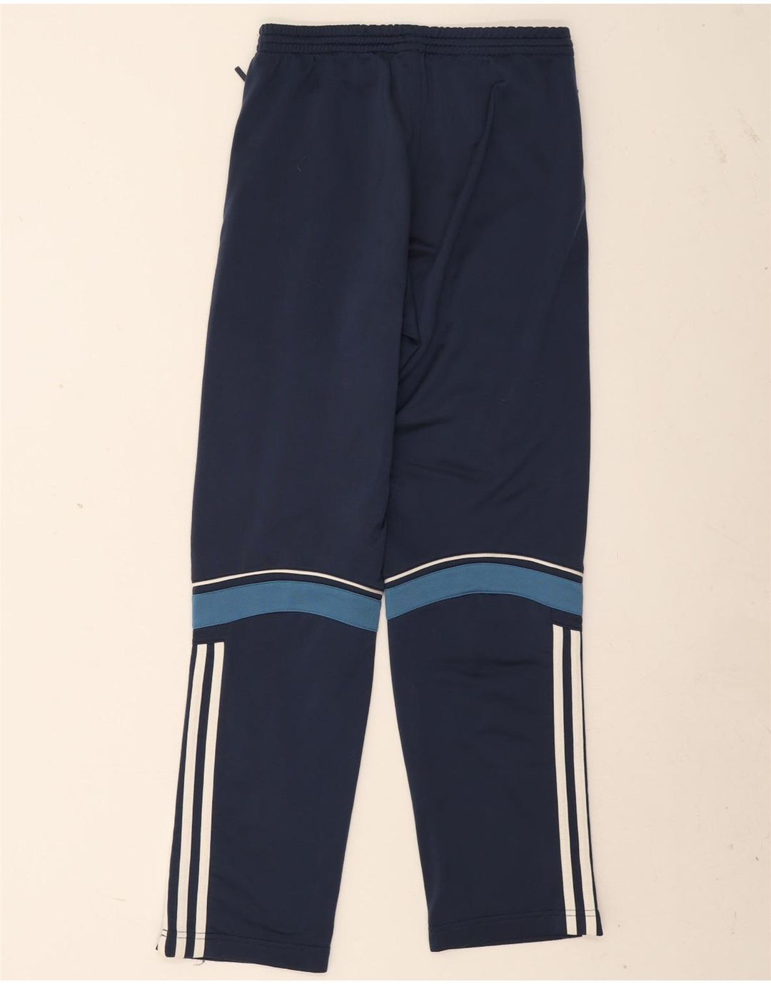 Adidas Træningsdragtsbukser til drenge 13-14 år Marineblå Colourblock Polyester