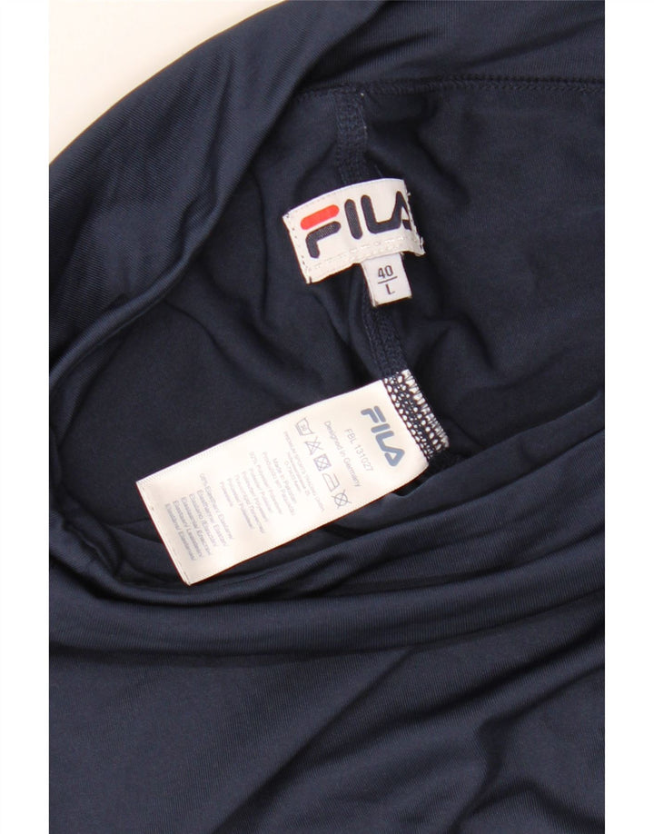 Fila Womens Skort UK 14 Large Navy Blue Polyester