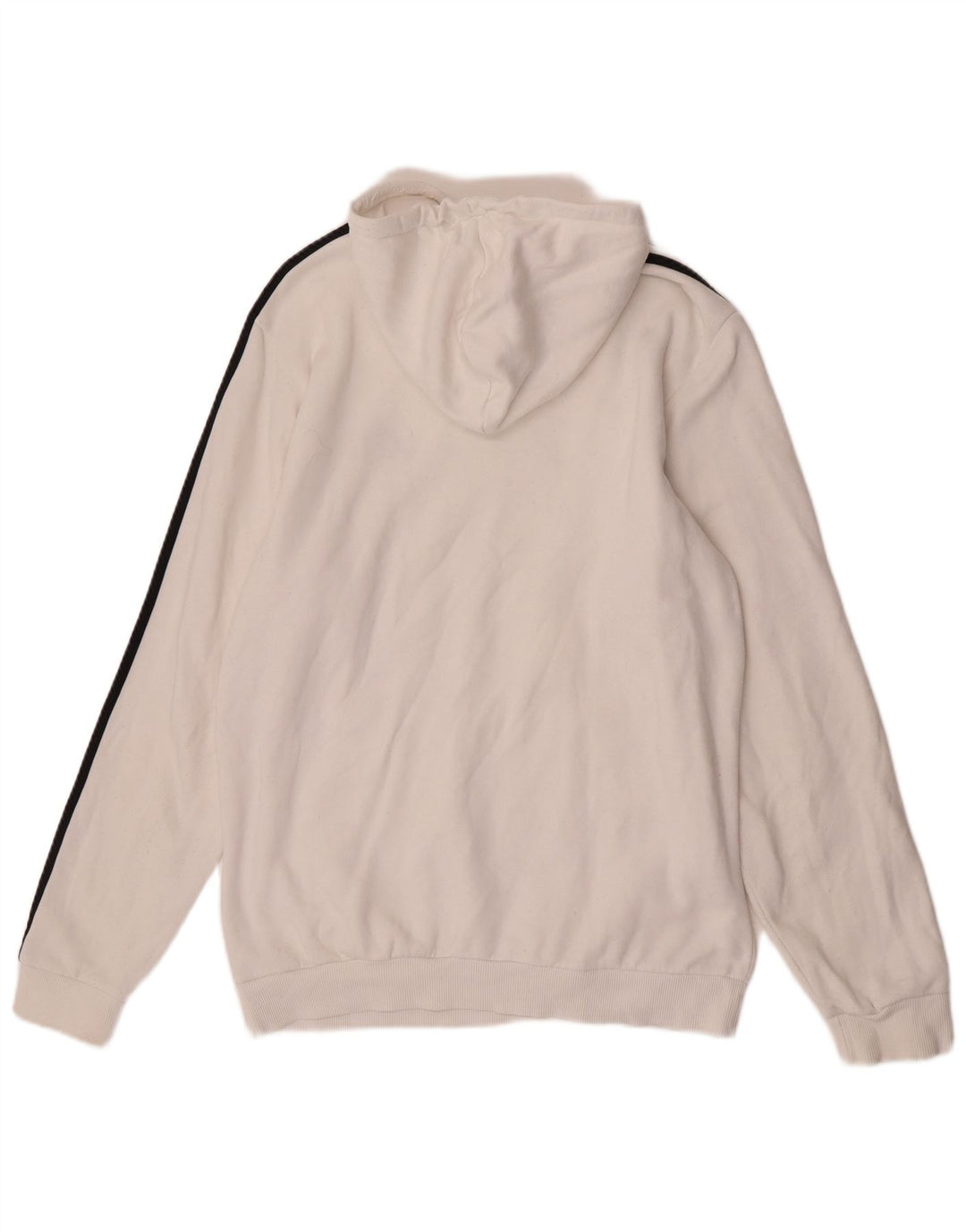 Adidas Herre hættetrøje Jumper Medium Hvid Bomuld