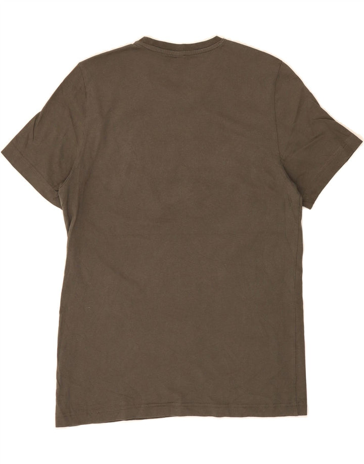 REEBOK Mens Graphic T-Shirt Top Medium Grey Cotton Vintage Reebok and Second-Hand Reebok from Messina Hembry 