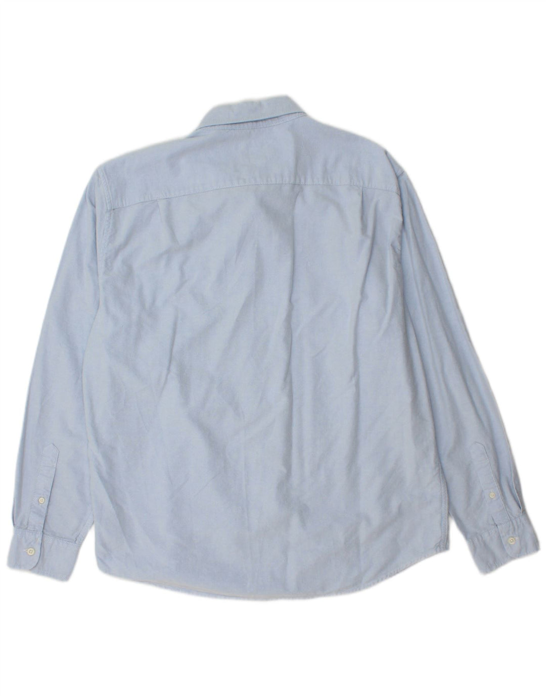 AMERICAN EAGLE Herre Classic Fit skjorte Stor blå bomuld