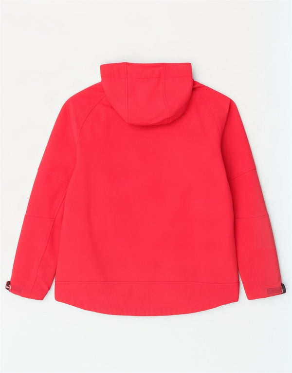 Tog 24 Dame Hooded Windbreaker Jacket UK 12/14 Medium Red