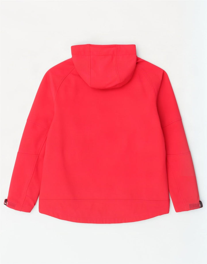 Tog 24 Dame Hooded Windbreaker Jacket UK 12/14 Medium Red