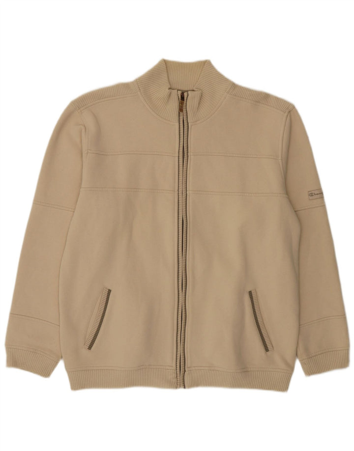 Champion Herre træningsdragt Topjakke XL Beige Bomuld